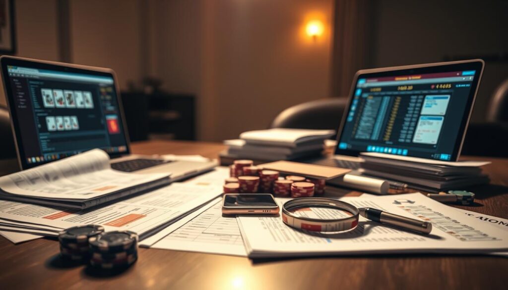 online poker fraud evidence documentation