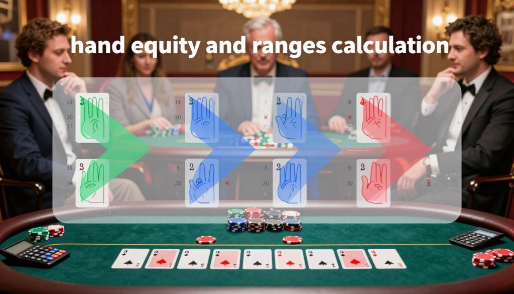 hand equity and ranges calculation