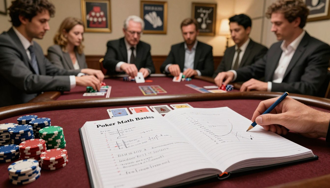 Poker Math Basics: The Numbers Every Player Should Understand