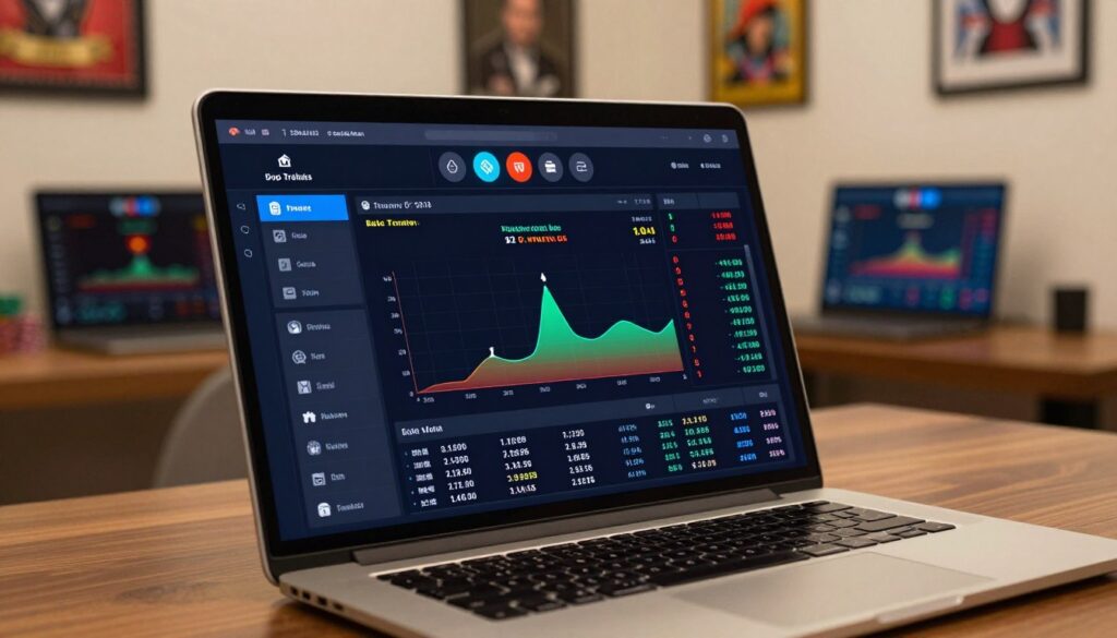 user interface poker software