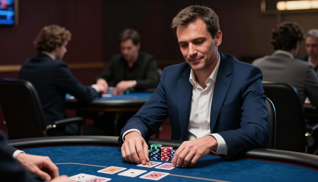 mindset of a confident poker player